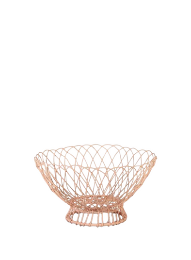 Pink Twist Basket from &k