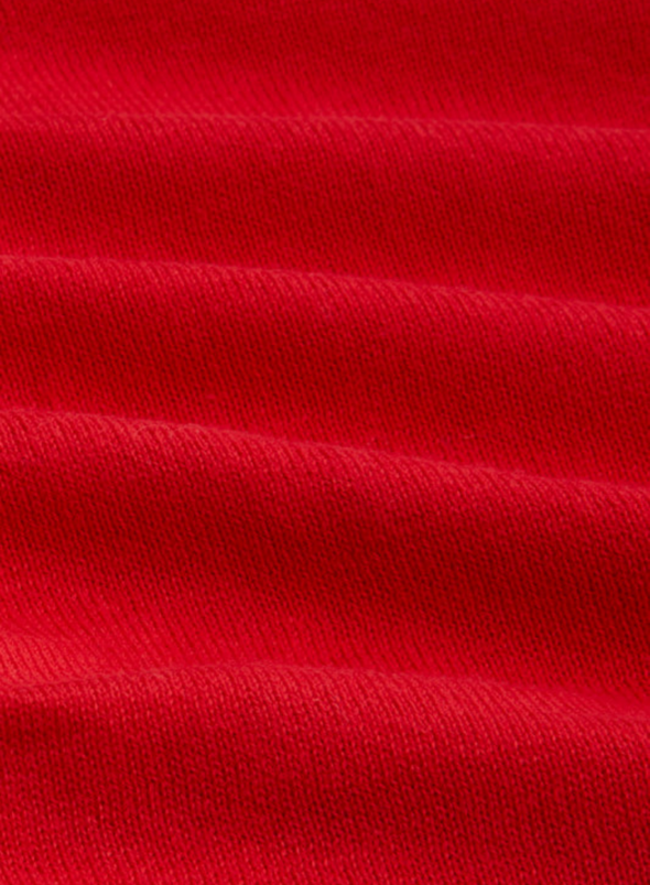 Audrey Organic Cottonclub in Jalapeno Red from King Louie