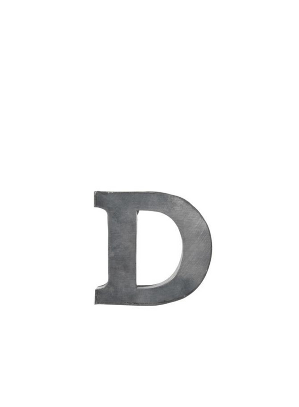 Zinc Letter from Madam Stoltz