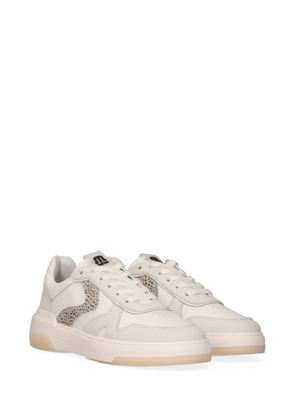 Jolie Leather Trainers in White Pixel from Maruti