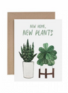 New Home New Plants Housewarming Greeting Card from Paper Anchor Co.