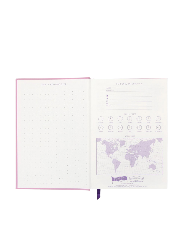 Vintage Sass- No Prob Llama Hardcover Journal from Designworks Ink
