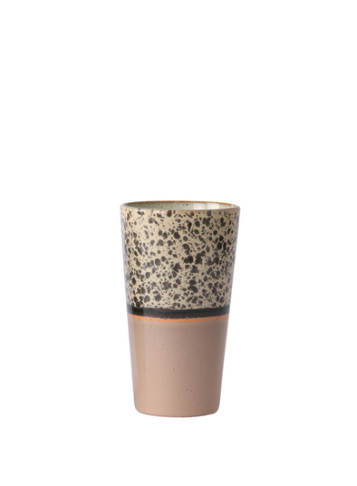 Ceramic 70's Latte Mug in Reef from HK Living