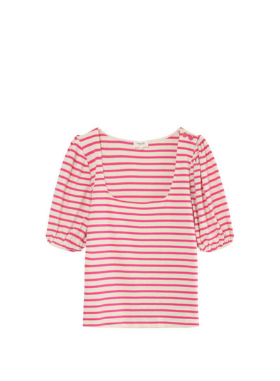 Emile Teeshirt in Fushsia from Grace and Mila