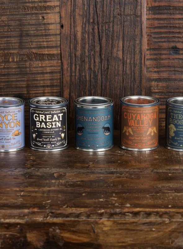 Theodore Roosevelt Candle from Good & Well Supply Co.