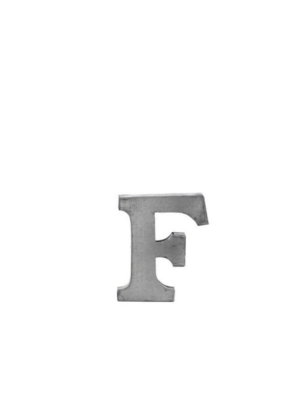 Zinc Letter from Madam Stoltz
