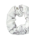 White Marble Scrunchie from WOUF
