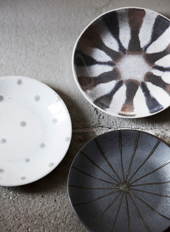 Sun Plate Dark Brown from House Doctor