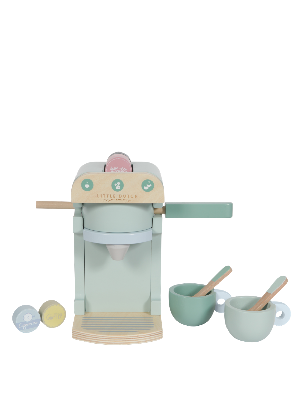Wooden Coffee Machine From Little Dutch