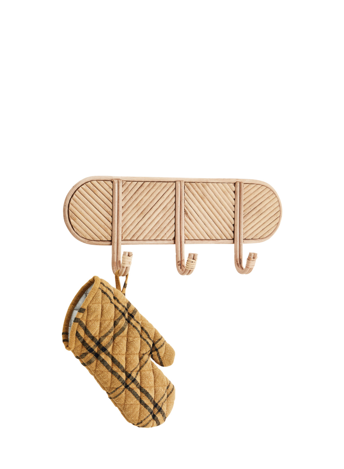 Rattan Coat Rack (3) from Madam Stoltz