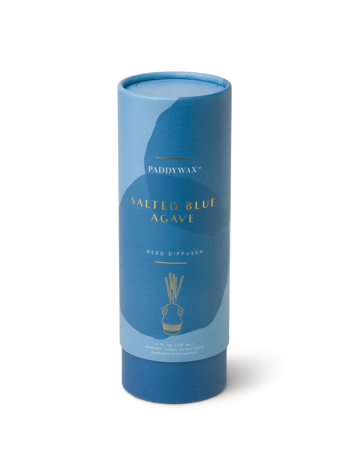 Santorini 4fl oz Blue Ceramic Diffuser - Blue Agave from Paddywax