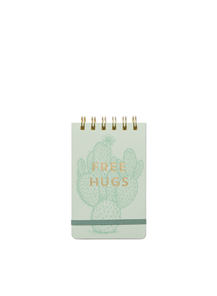 Vintage Sass Notepad - Free Hugs from Designworks Ink