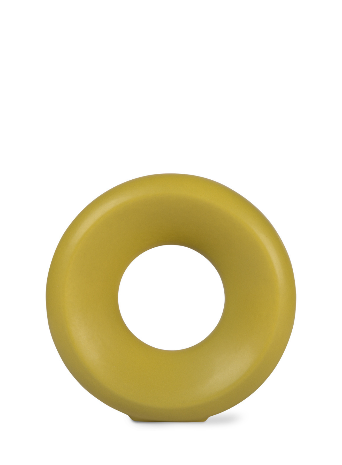 S Green Ceramic Circle Vase from HK Living