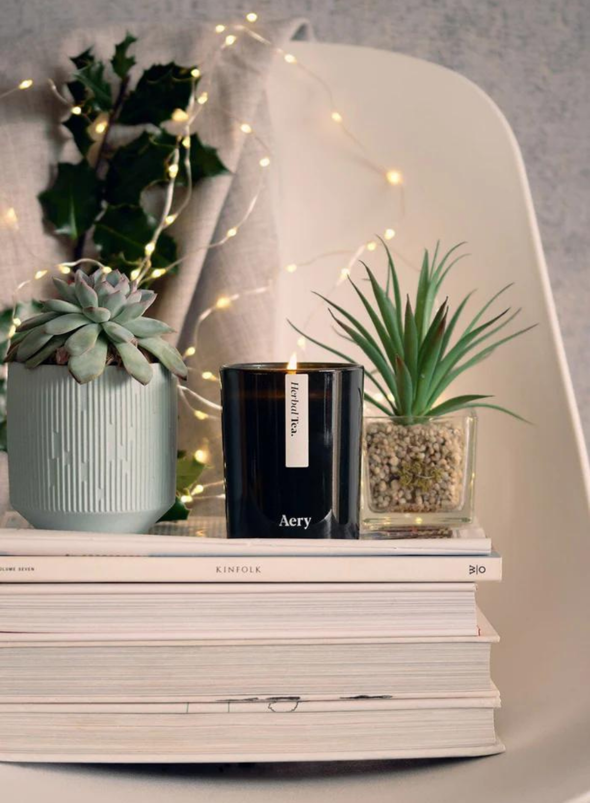 Herbal Tea Scented Candle - Chamomile Lavender & Eucalyptus from Aery Living