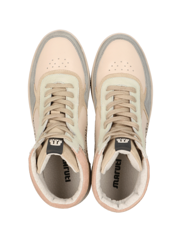 Mona High-top Sneaker Leather Multi from Maruti