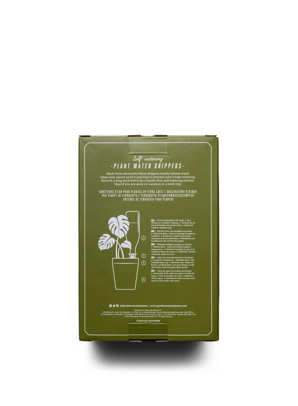 Plant Water Drippers from Gentlemen's Hardware