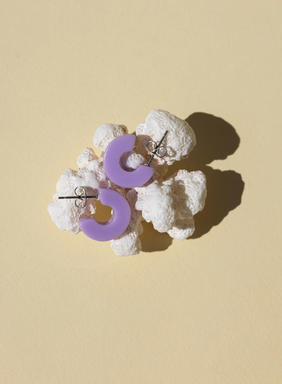 Mali Earrings in Peony from Nat + Noor