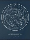 Wanderer Star Chart - Navy from The Wild Wander