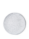 Gradient Ceramics Dinner Plate in Cream from HK Living