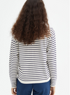Round Neck Jumper in Navy Blue from Compañia Fantastica