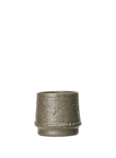Straus Flowerpot Grey 12cm By Lauvring
