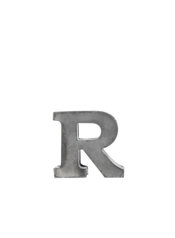 Zinc Letter from Madam Stoltz