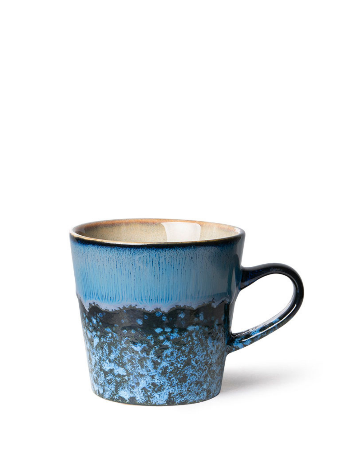 HK Living Ceramic 70's Americano Mug in Night