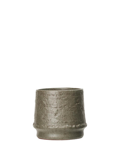 Straus Flowerpot Grey 14cm By Lauvring