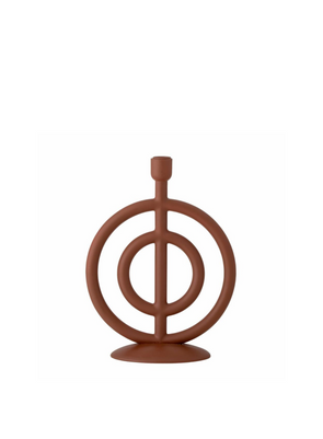 Fikka Candlestick Brown from Bloomingville