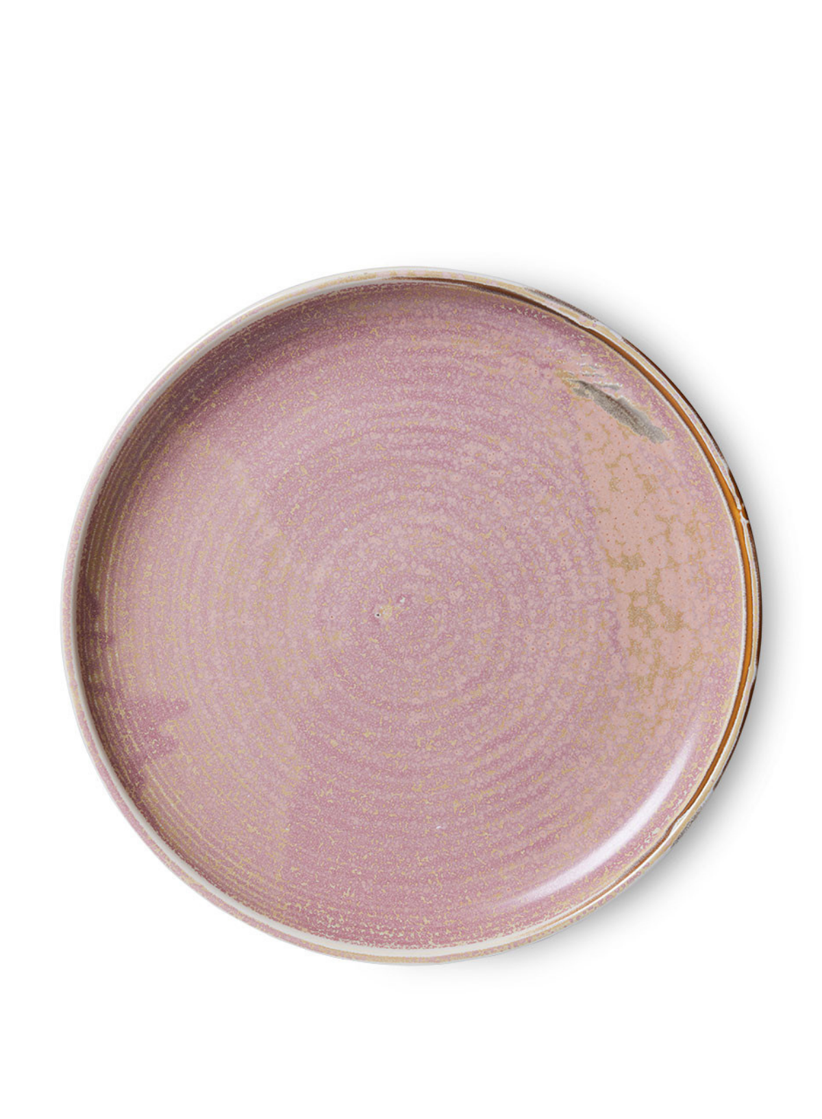 Chef Ceramics Dinner Plate in Rustic Pink from HK Living