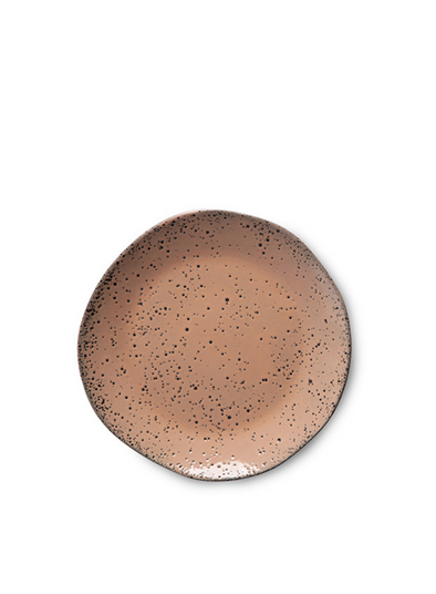 Gradient Ceramics Dessert Plate in Taupe from HK Living