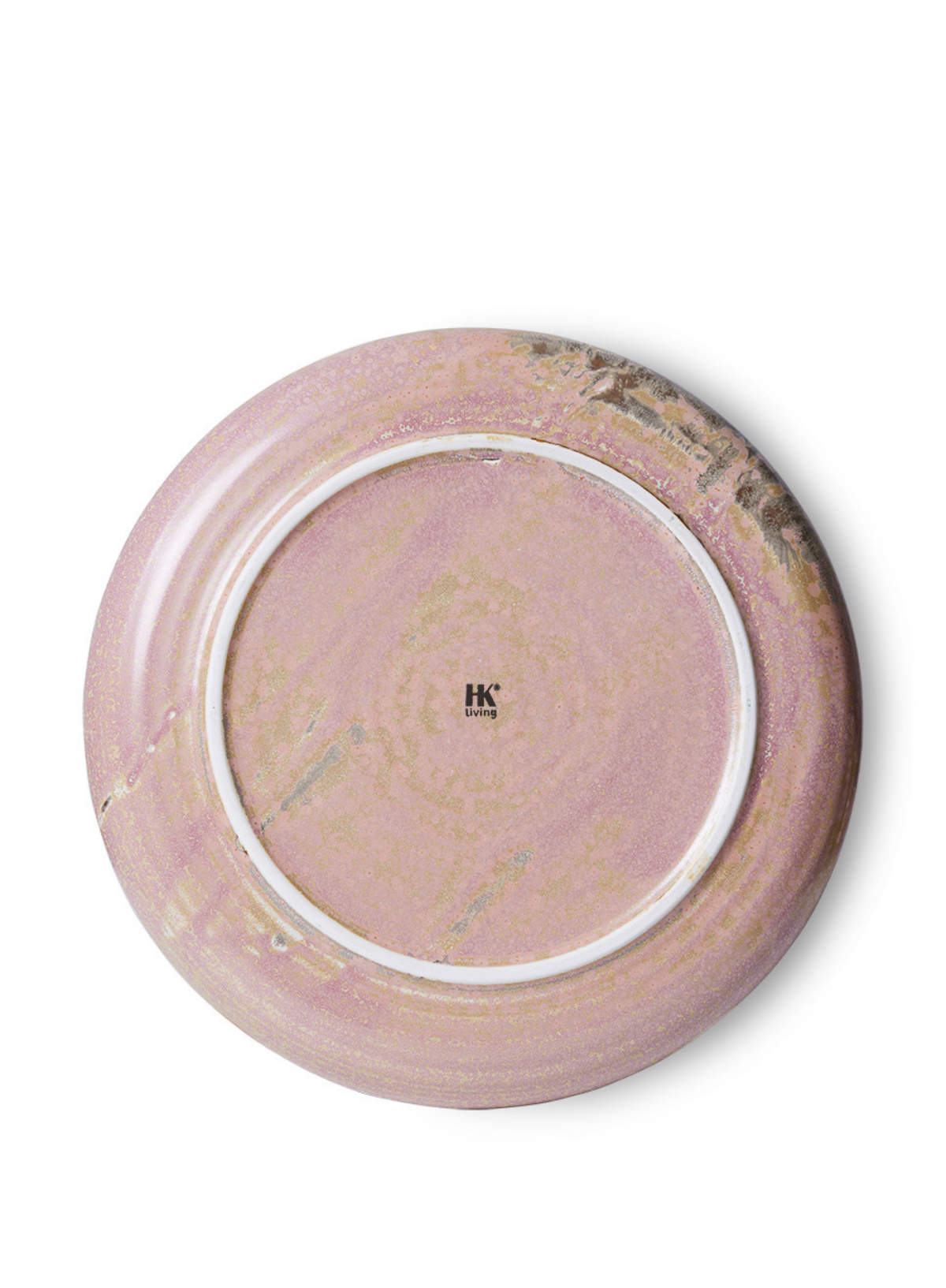 Chef Ceramics Dinner Plate in Rustic Pink from HK Living