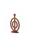 Fikka Candlestick Brown from Bloomingville