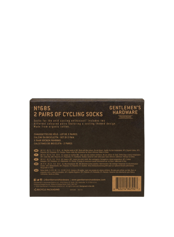 Bike Socks - Set of 2 from Gentlemen's Hardware