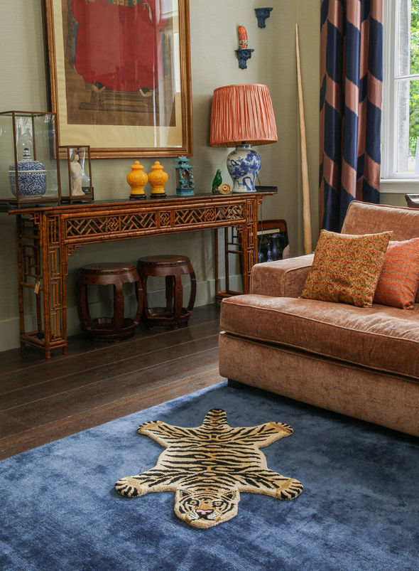 Drowsy Tiger Small Wool Rug from Doing Goods