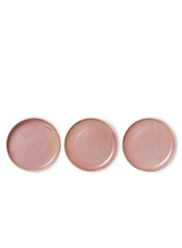 Chef Ceramics Dinner Plate in Rustic Pink from HK Living
