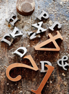 Zinc Letter from Madam Stoltz