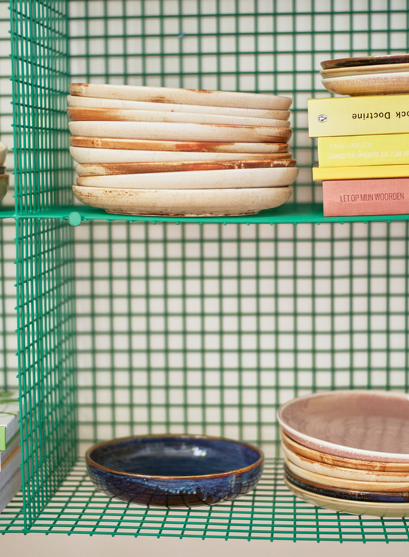 Chef Ceramics Dinner Plate in Rustic Pink from HK Living