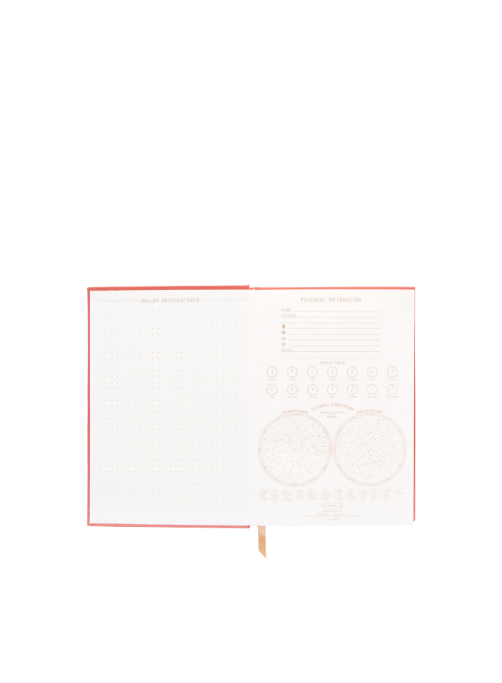 Suede Cloth Journal Radiant Rainbow - Dusty Pink from Designworks Ink