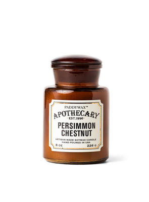 Apothecary Persimmon Chestnut Candle from Paddywax