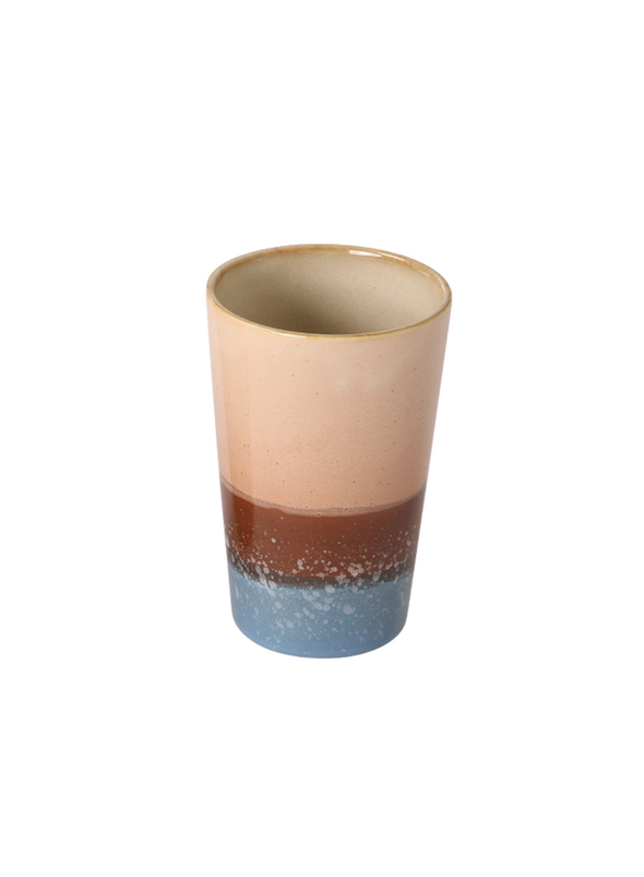 70's Style Tea Mug in Splash from HK Living