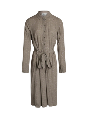 Long Sleeve Dress Print Grey from Noa Noa