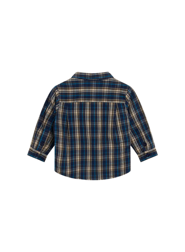 Organic Art Blue Check Shirt from Noa Noa