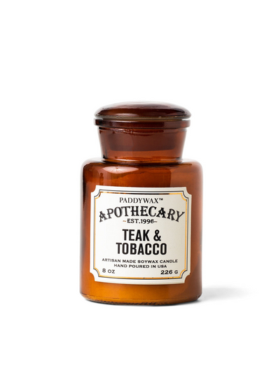 Apothecary Teak & Tobacco Candle from Paddywax