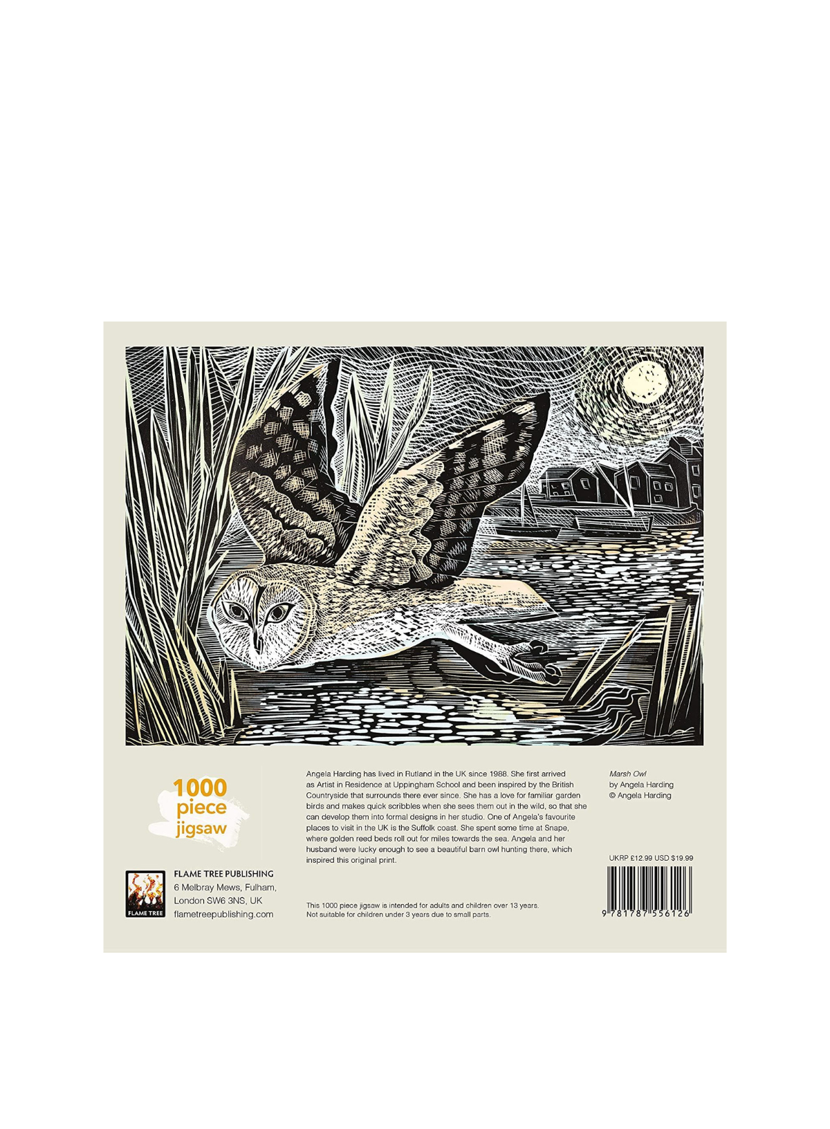 Marsh Owl - 1000 Piece Jigsaw