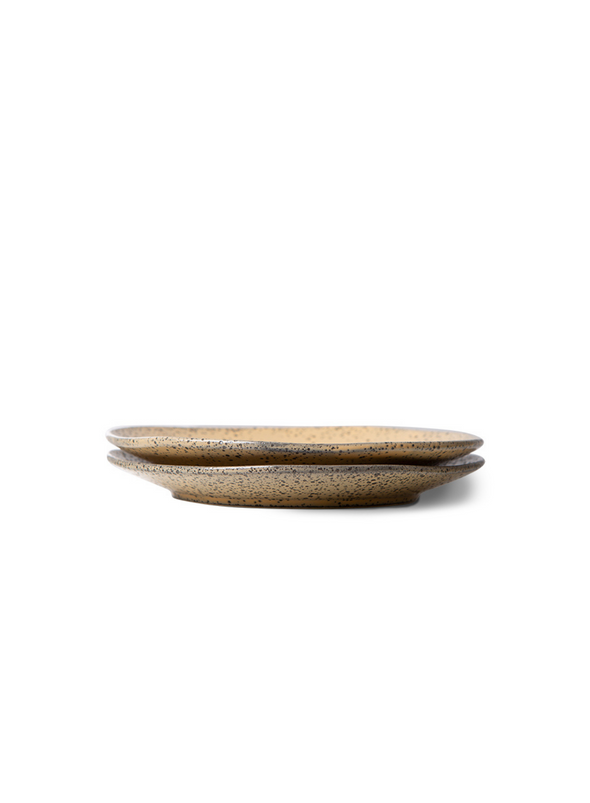 Gradient Ceramics Dessert Plate in Peach from HK Living