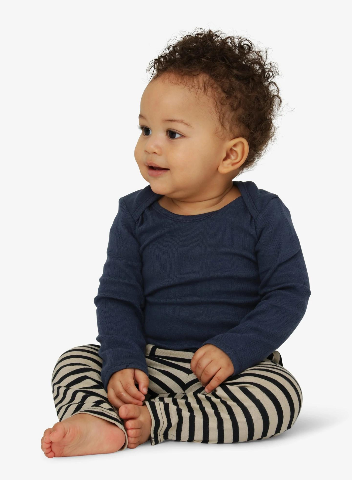 Long Trousers in Blue Stripe from Noa Noa Miniature