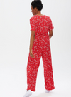Naomi Jumpsuit Red Star Meadow from Sugarhill
