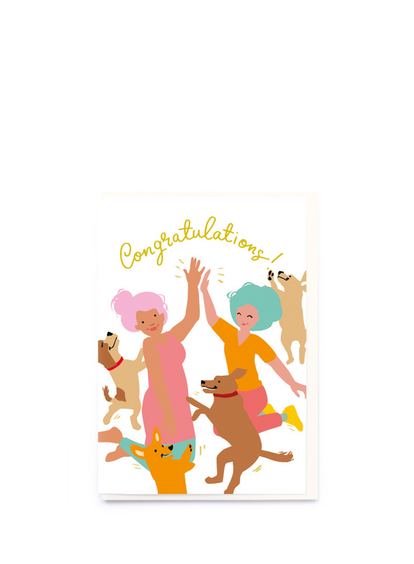 Congratulations Doggies Card from Noi
