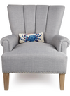 Small Blue Crab Hook Cushion from Peking Handicraft